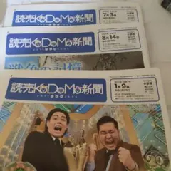 読売子供新聞　夏休みの宿題終わってないお子様へ　　　5部