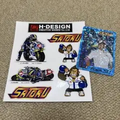 TEAM ATJ 岩田悟　ステッカー　カード