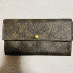 ルイヴィトン 長財布 ポルト モネ クレディ M61725 モノグラム 【中古】