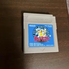 ゲームボーイ　ソフト　ポケットモンスター　ポケモン　青
