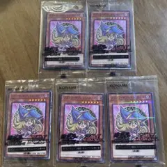 ハイチュウ セブンイレブン 遊戯王 ブラックマジシャンガール5 枚セット