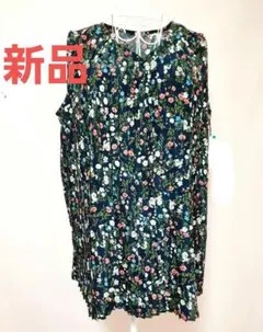 新品 レスピーギ レディース フリーサイズ ノースリーブ チュニック 体型カバー