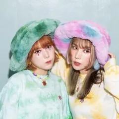 【２色セット】【タグ付き】RE．仲里依紗 コットンキャンディハット 帽子 2025年最新】仲里依紗 ハットの人気アイテム - メルカリ