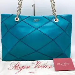 極美品 A4可　ロジェヴィヴィエ　プリズミック　チェーントートバッグ 2025年最新】ROGER VIVIER レディース トートバッグの人気