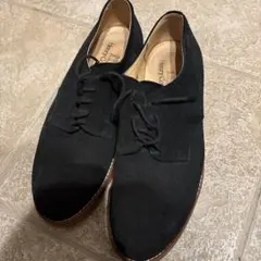 Henry Cotton's 紐ブラックスエードシューズ