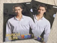 SAVASザバスマッスルエリートSnow Man岩本照クリアファイル⭐️2枚セット