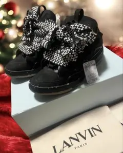 ランバン　LEATHER CURB SNEAKER サイズ41