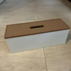 コンセント収納ボックス コルク蓋付き