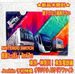 鉄道にっぽん Real Pro 東京 神奈川! 東急電鉄編 特典クリアファイル