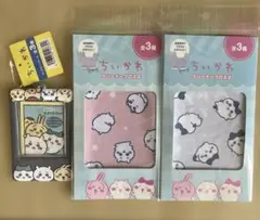 新品　キャンドゥ　ちいかわ　クリーナークロス2＆クリアカードケース　セット