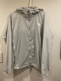 美品　THE NORTH FACE ライトグレー ナイロンジャケット L
