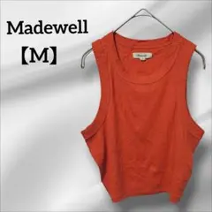 Madewell 【M】オレンジ ノースリーブ