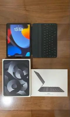 iPad Air (第5世代) 64GB + キーボードカバー+ ペン