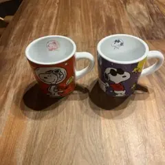 スヌーピー マグカップ 2個セット