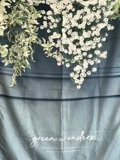 タペストリー　グリーン　ブルー