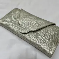 【大人気】ヒロコハヤシ 長財布 ダマスコゴールド