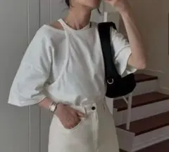 CLANE風　クラネ　HALTER LAYERED TOPS