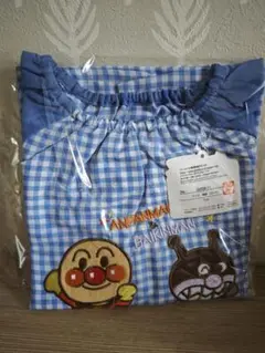 アンパンマン バイキンマン チェック柄 スモッグ新品