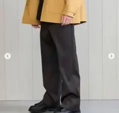 ＜H＞ダブルクロス ワイドパンツ