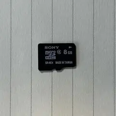 MicroSDカード 8GB SONY