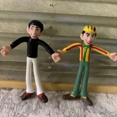 希少レア当時物！出光非売品 まいど人形 とんねるず 木梨憲武 石橋貴明　くねくね