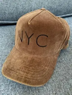 ニューエラ　New Era NYC コーデュロイ　ベースボールキャップ