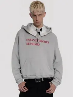 ENFANTS RICHES DEPRIMES グレー パーカー　 25SS