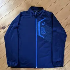 asics アシックス トレーニングウエア キッズ 160㎝ 紺