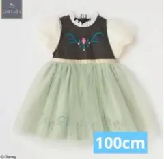 アナと雪の女王　ワンピース　cottoli 100cm アナ　半袖　コトリ