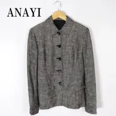 LA1461 ANAYI アナイ ジャケットグレー36