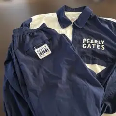 PEARLY GATES レインウェア LL ネイビー