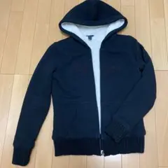 トミーヒルフィガー　ボアパーカー　黒