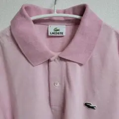 LACOSTE ピンク ポロシャツ L