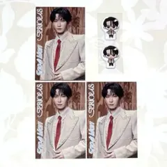 同梱割⭕️ SnowMan SERIOUS 購入特典 シール＋カード 渡辺翔太