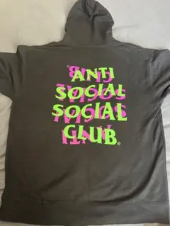 ANTI SOCIAL SOCIAL CLUB パーカー XL 黒　値段交渉⭕️