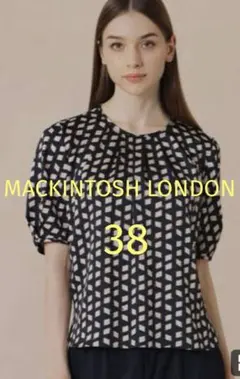 MACKINTOSH LONDONパラレログラムプリントブラウス　38