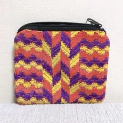 【新品】ポーチ　エスニック柄