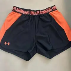 Under Armour XL ランニングショーツ 黒/オレンジ