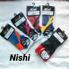 Nishi 5点まとめて レーシングソックス 27 28 29 ニシ 5本指