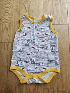 【美品】プーさん ロンパース 80 綿100%