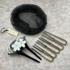 【値下げ】かんざし 髪飾り　ヘアセット用　一式