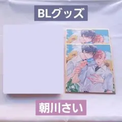 【BLグッズ】幼馴染はもうやめる 朝川さい ミニ色紙 2枚