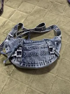 Martin kim デニムバッグ ショルダーバッグ y2k