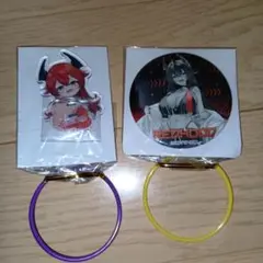 アーバン・レイニーディ　レッドフード　アクリルスタンド＆缶バッチ