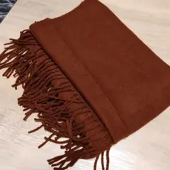 茶色ストール