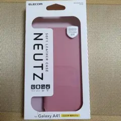 ELECOM ソフトレザーケース Galaxy A41用