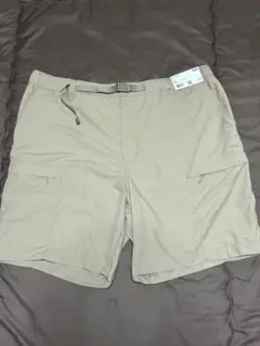 ユニクロナイロンショートパンツXXLサイズベージュ新品未使用紙タグ付き