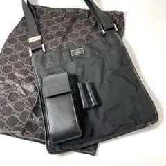 美品 グッチ GUCCI サコッシュ メッセンジャーバッグ