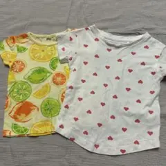 西松屋　Tシャツ　2着　80