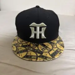 阪神タイガース NEW ERA 59FIFTY キャップ 7 1/4 黒/金